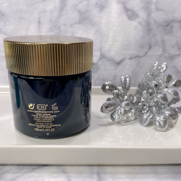 Carolina Herrera Good Girl Body Cream Boxed, Amber, Jasmine, NEW - 3.4 oz 100 ml - Picture 7 of 16